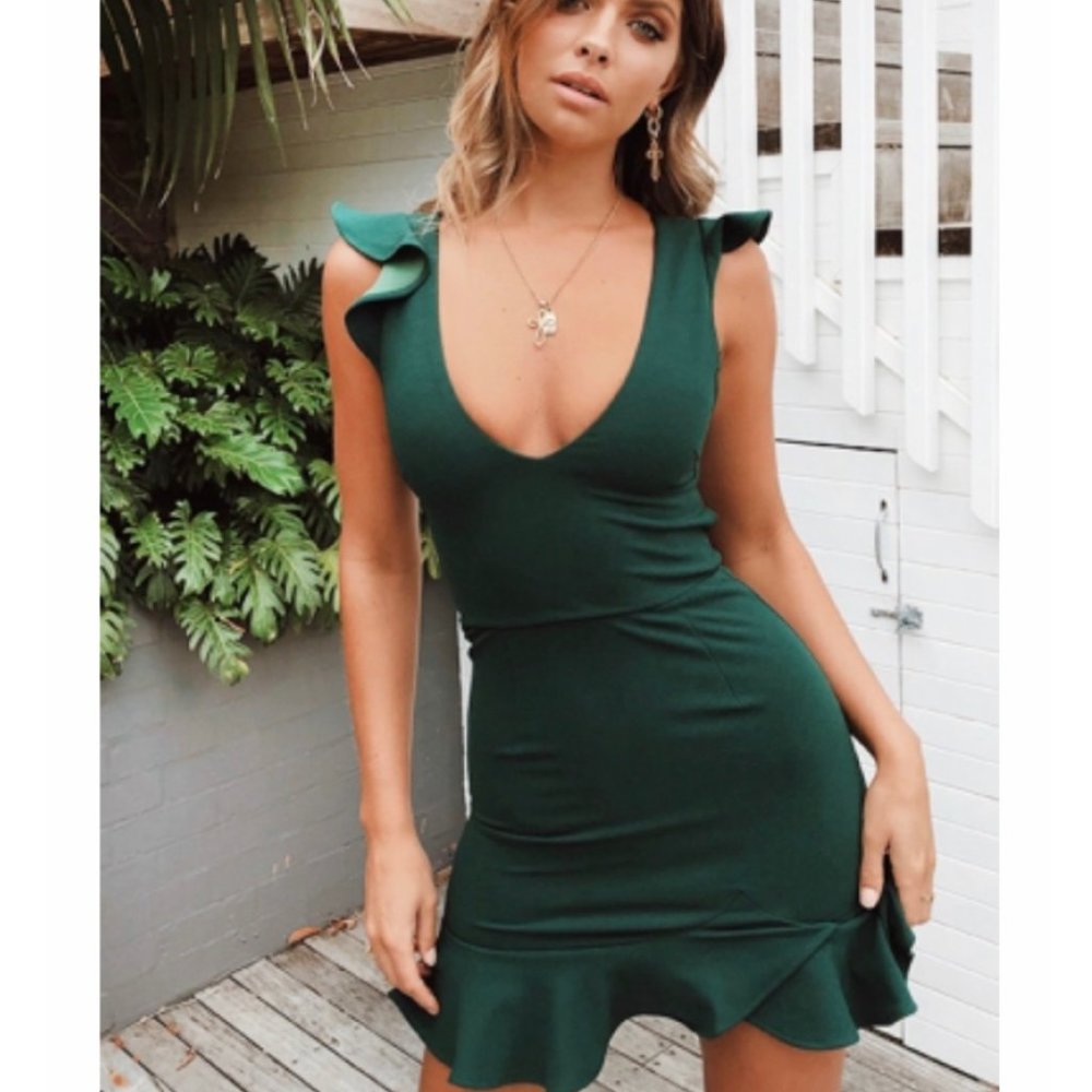 Stelly Green Dress (AUS 8, US 4)